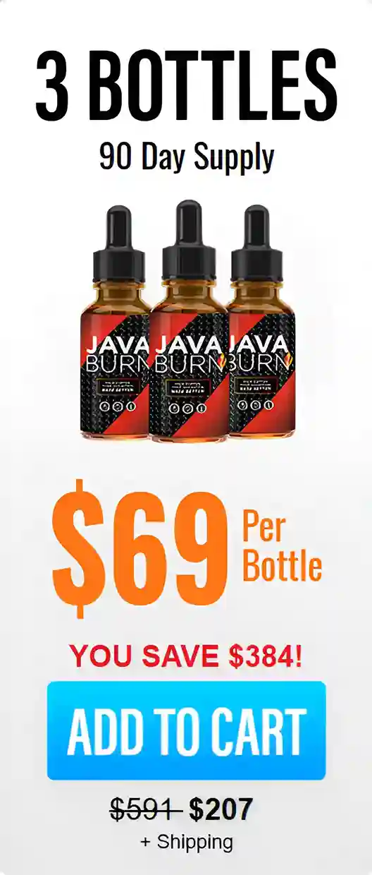 Java Burn 3 bottle pricing